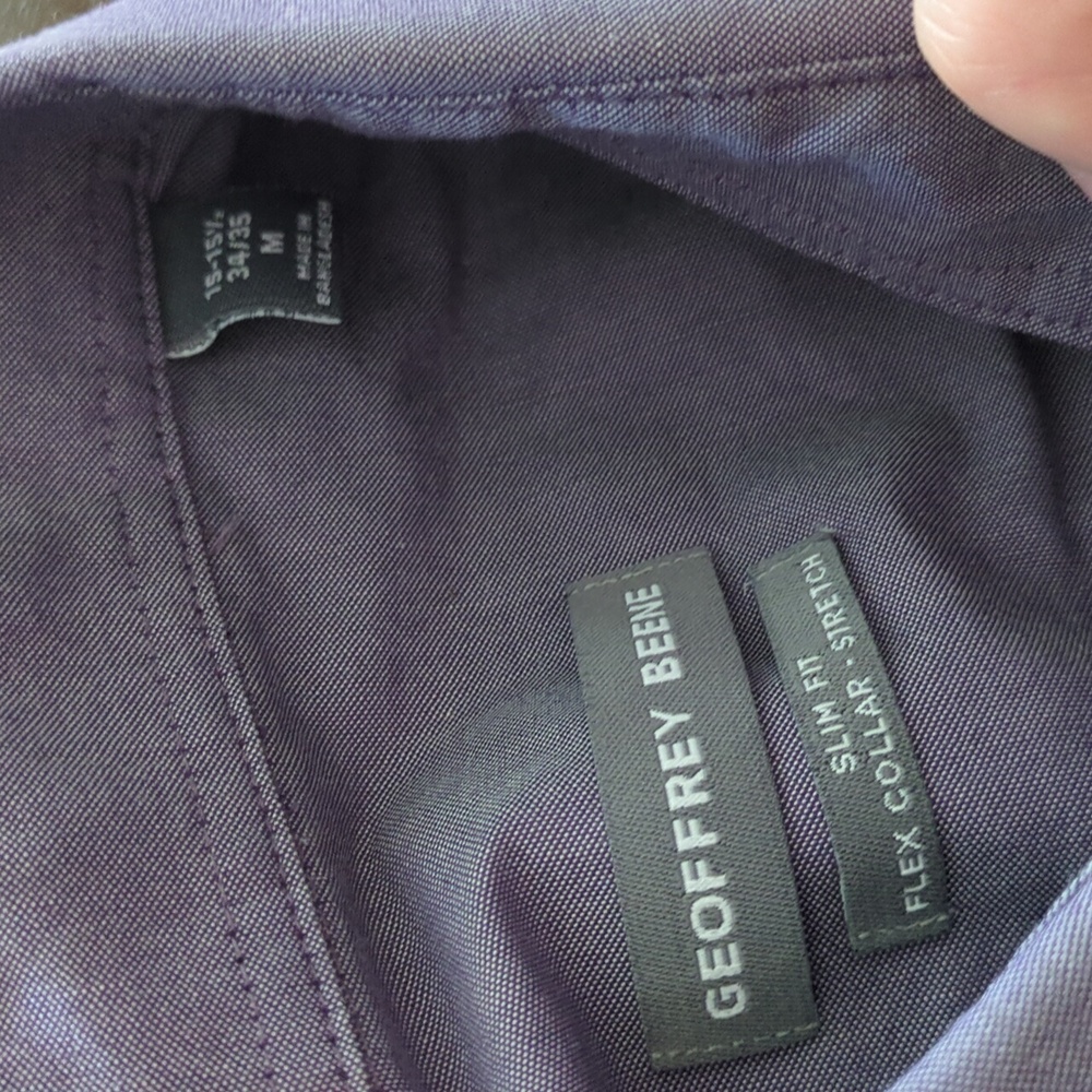 Purple Button Down - image 2